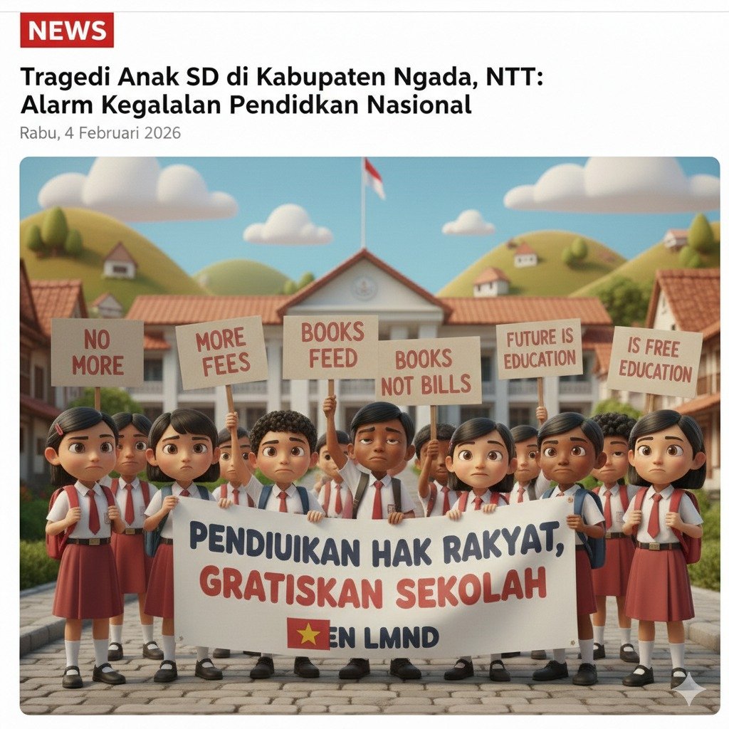 EN LMND : TRAGEDI ANAK SD DI NTT, ALARM KERAS KEGAGALAN PENDIDIKAN NASIONAL