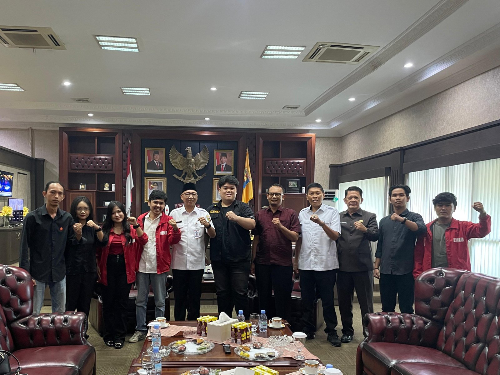 AUDIENSI EW LMND LAMPUNG DENGAN GUBERNUR LAMPUNG